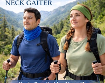 Bamboo Neck Gaiter – Soft, Breathable & Versatile