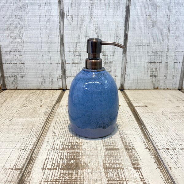 Handmade Ceramic Soap Dispenser Etsy