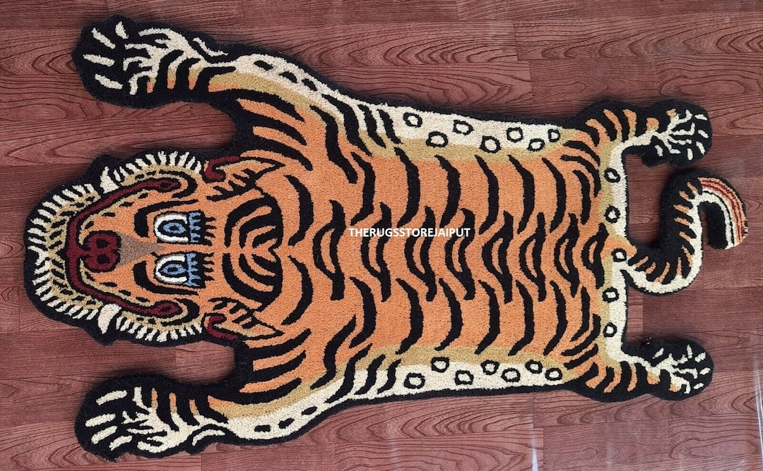 Tibetan Tiger Rug Antique Rugs Area Rugs Carpet Kids Room Rug/ - Etsy