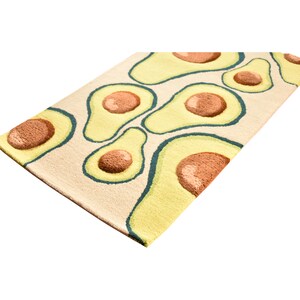 Hand Tufted Rug Brown Multi Avocado Rug Area Rug for Living Room ...