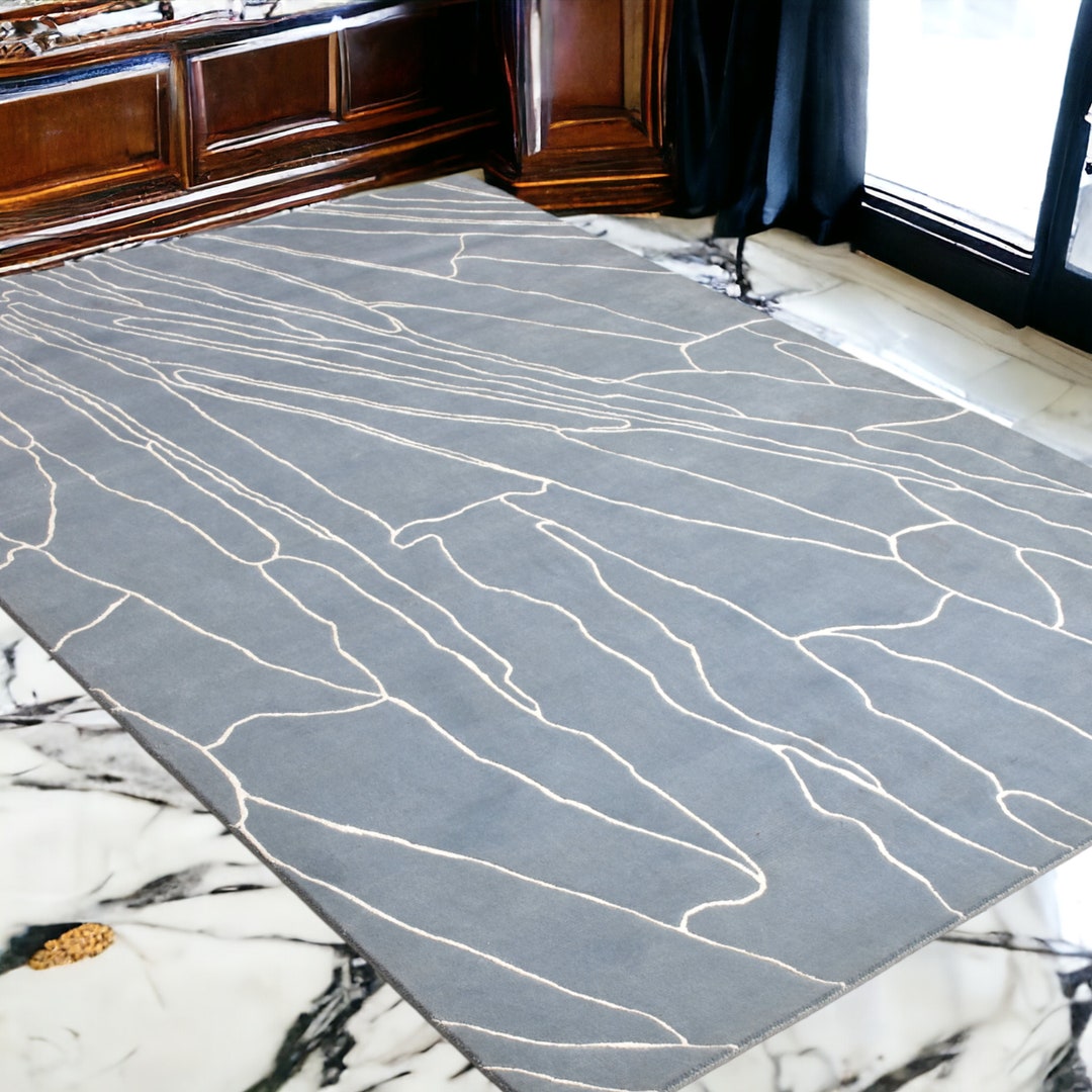 2 Meter Rug Grey Color 2x3 Meter Rug for Living Room Rug for Bedroom Floor Carpet ...