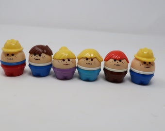 Lot of 6 Vintage LITTLE TIKES  Figures Fisher-Price Toy