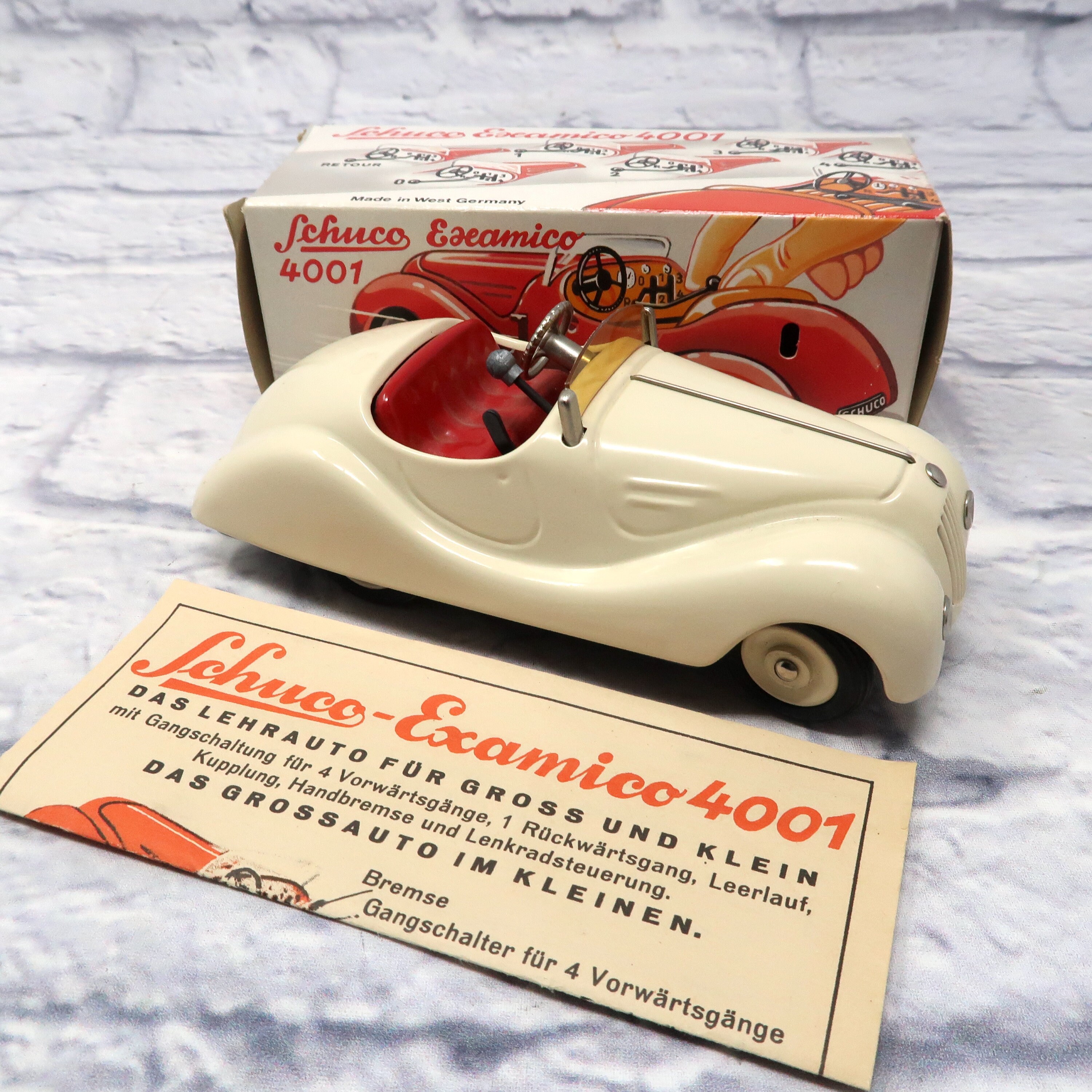 Schuco Examico 4001, White Replica, in original box | eBay