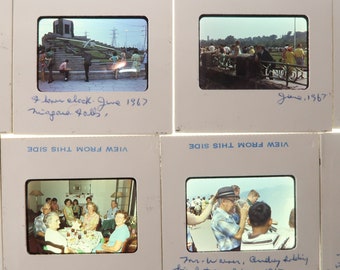 Lot of 23 Vintage 1967 Niagara Falls Family 35mm Photo Slides 3M Dynachrome Transparencies g6
