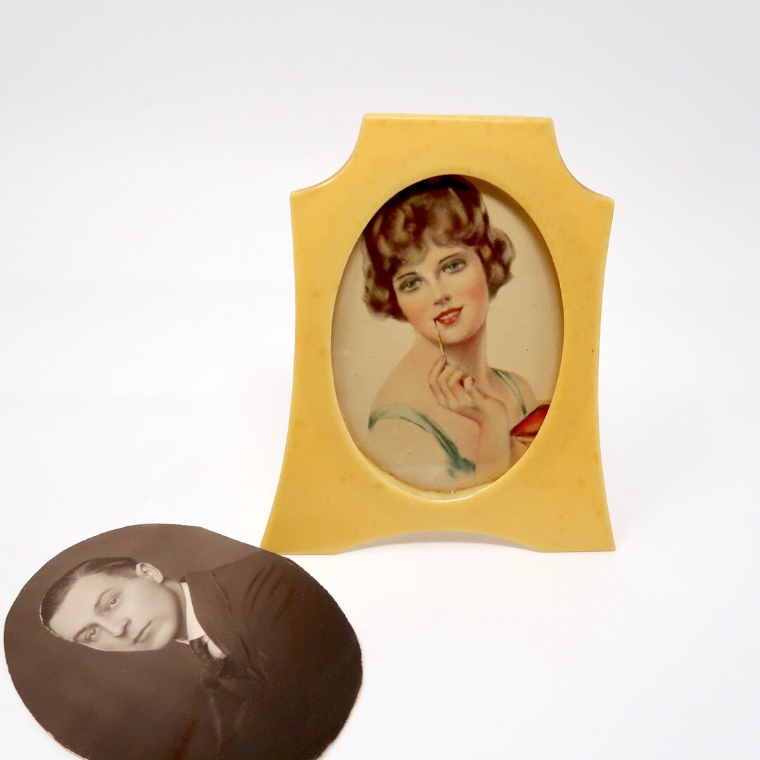 Antique French Ivory Picture Frame Celluloid G5 Etsy