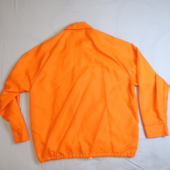 Vintage AVON SPORTSWEAR Nylon Jacket Orange DELET… - image 6