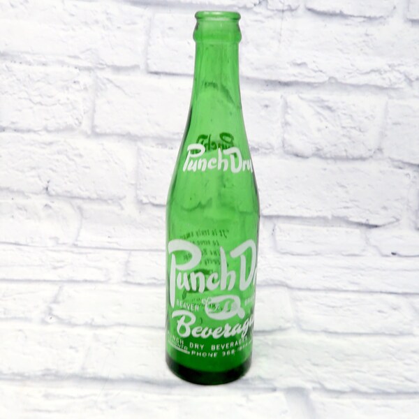 Punch Dry Bottle Etsy