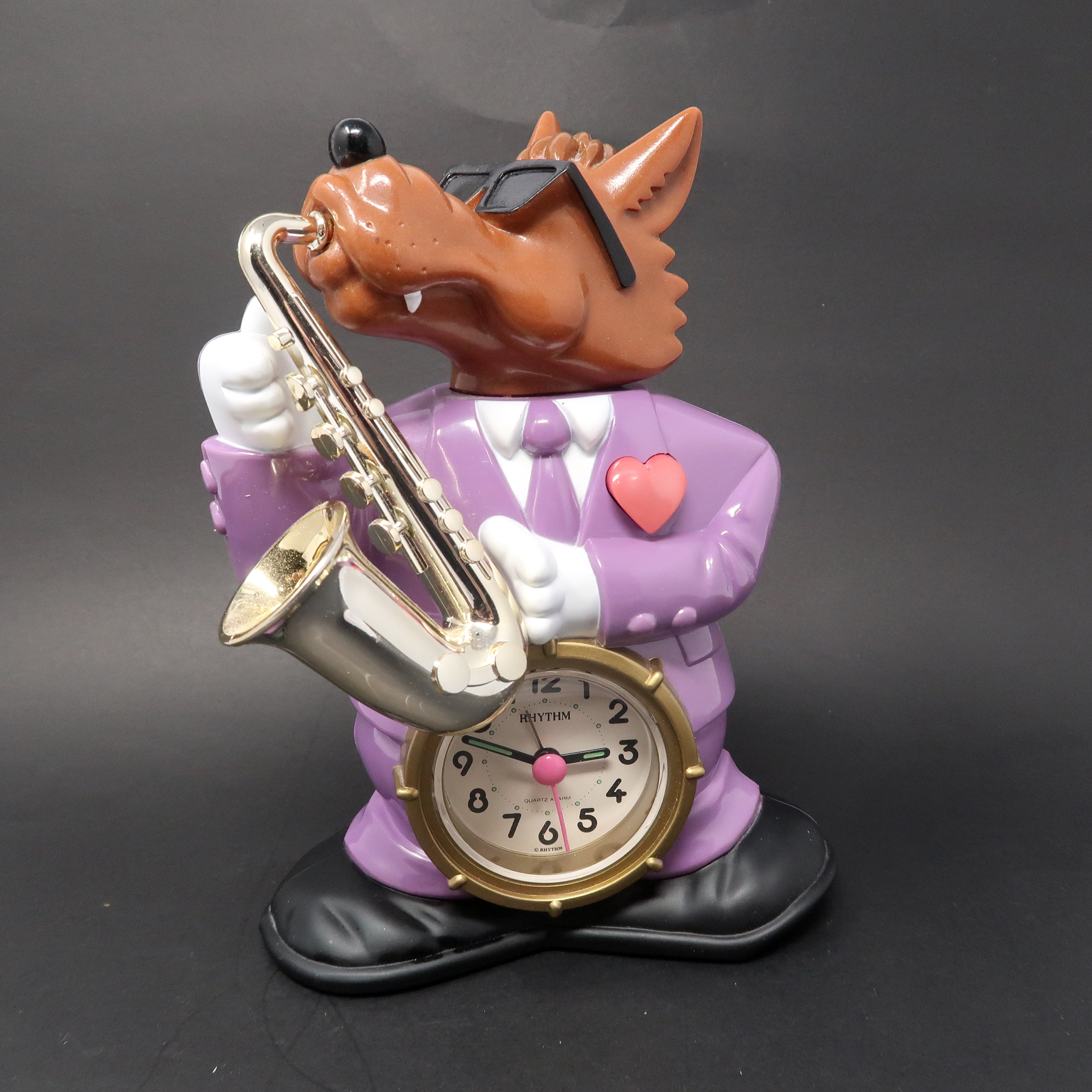 Vintage Saxy Wolf Alarm Clock - Etsy