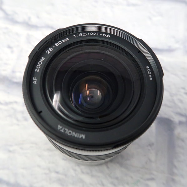 MINOLTA AF ZOOM 28-80mm f3.5-5.6 Autofocus Camera Lens for Minolta and Sony Mount g4