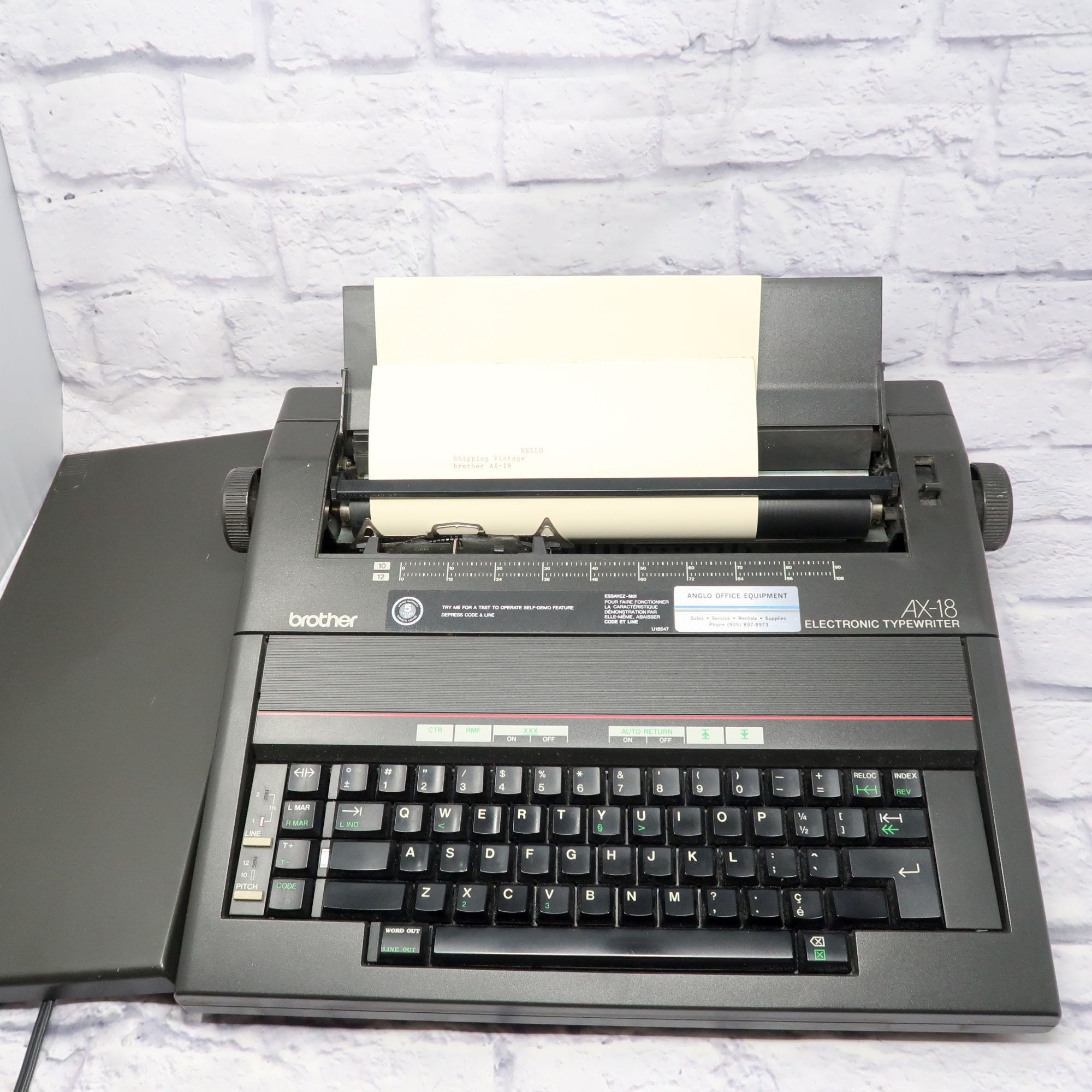 Brother GX6750 Machine à écrire électronique - Brother Canada