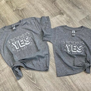Personalized Family Yes Day T-Shirts
