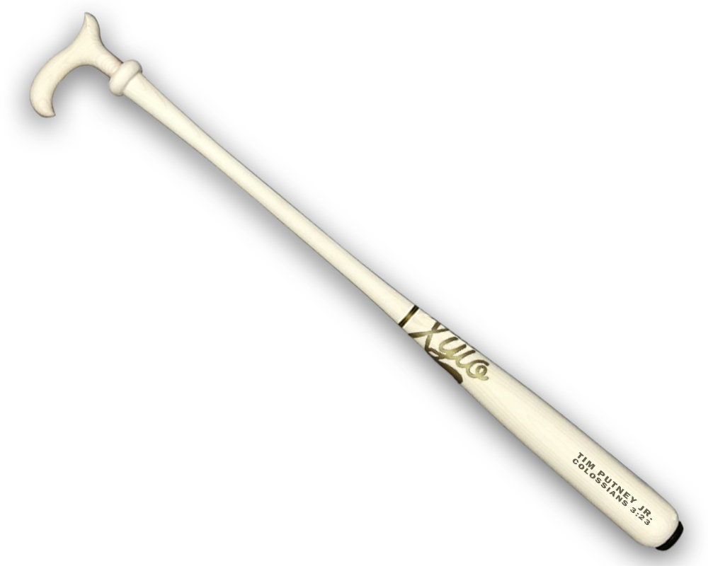Baseball Bat Cane Etsy