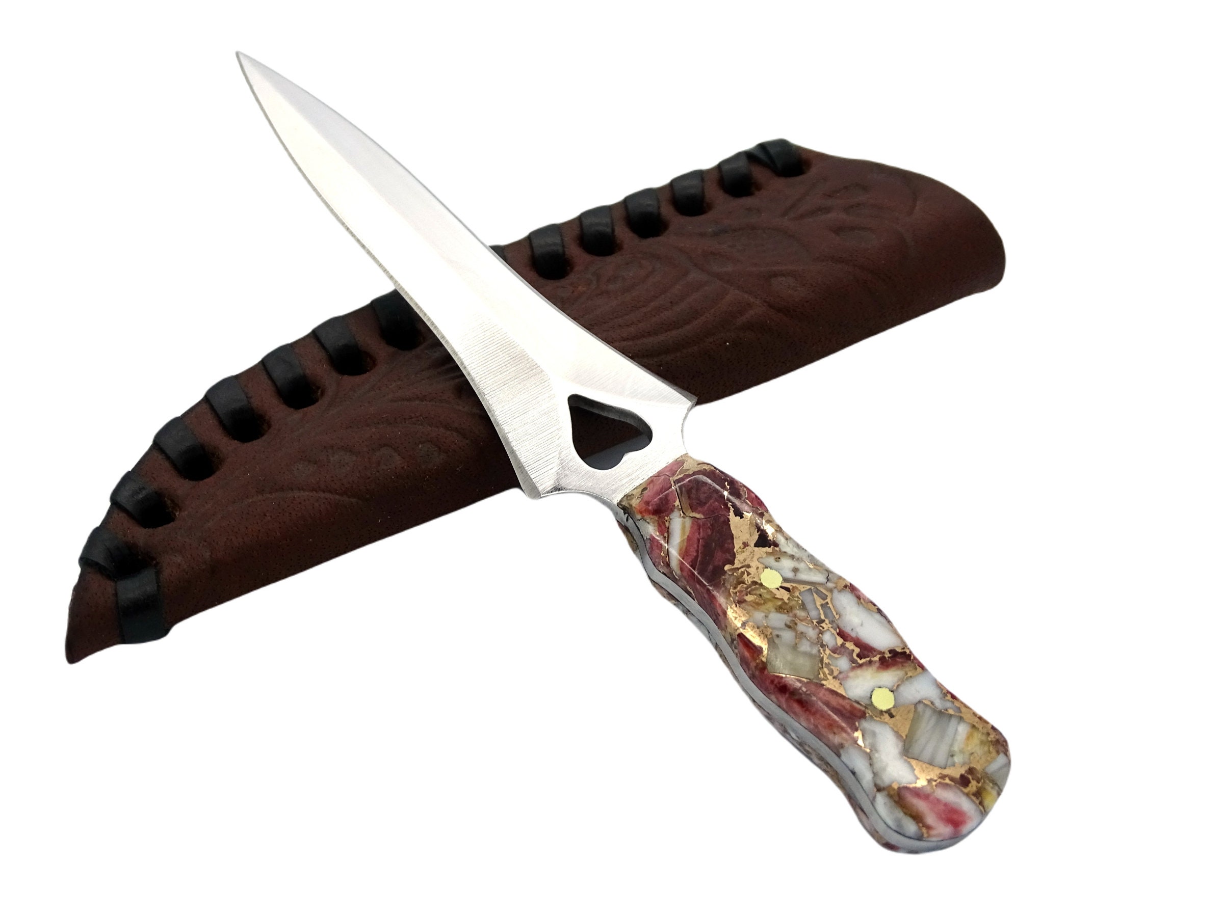 Small Steel Dagger Garter Knife Unique Handle Fixed Blade Etsy Small Steel Dagger Garter Knife Unique Handle Fixed Blade Etsy