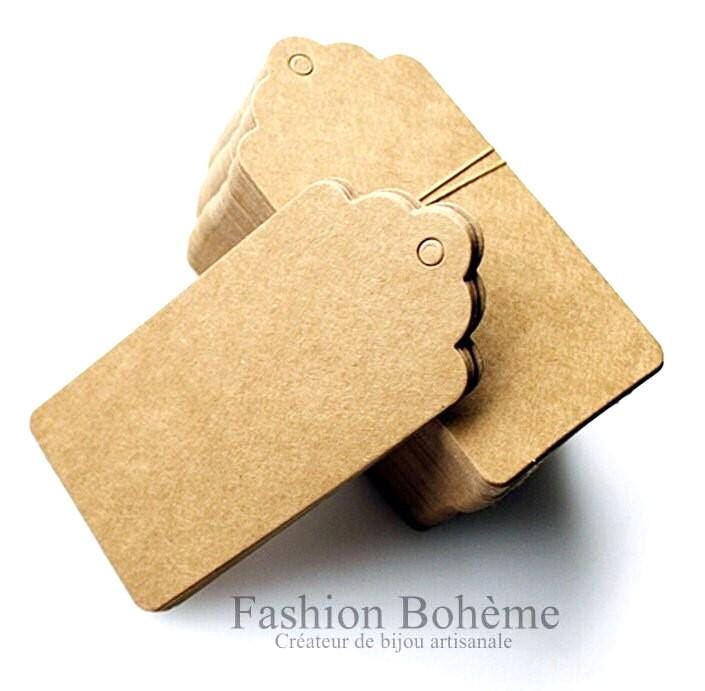 Etichette Regalo Di Natale – 50 Pezzi In Carta Kraft, Con Spago, Decorazioni Fai-da-te Per Pacchetti E Albero