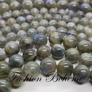 X 10 perles Labradorite grade A 5.5/6/8/10 MM image 4