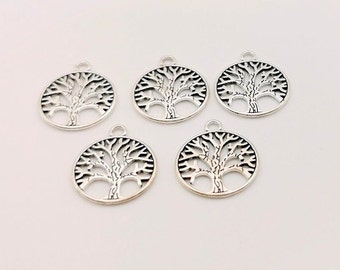 x 5 x 10 Arbres de Vie Cercle Charmes 23 x 20 mm