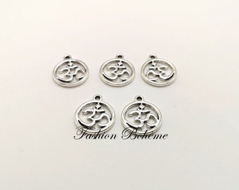 x 5 Om 3D Charms -17.5 X 1.8 mm