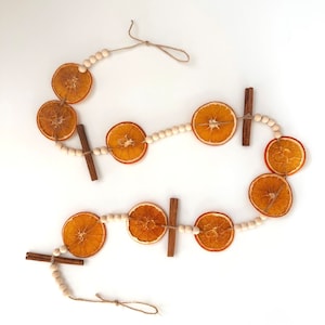 Orange Cinnamon Garland | Orange Garland | Christmas Orange Garland | Cinnamon Orange Garland | Holiday Orange Garland