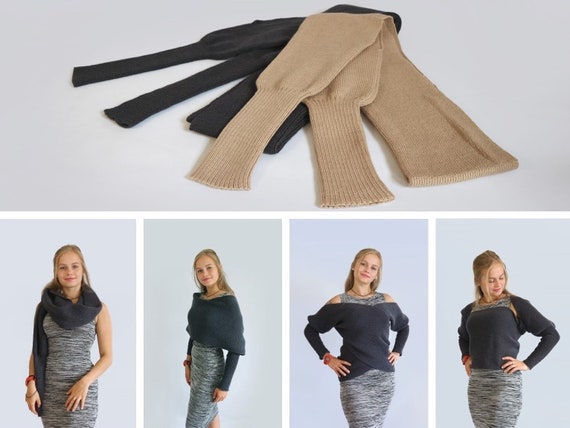 scarf sweater wrap