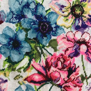 Décor de mur floral aquarelle Tapisserie Tapisserie