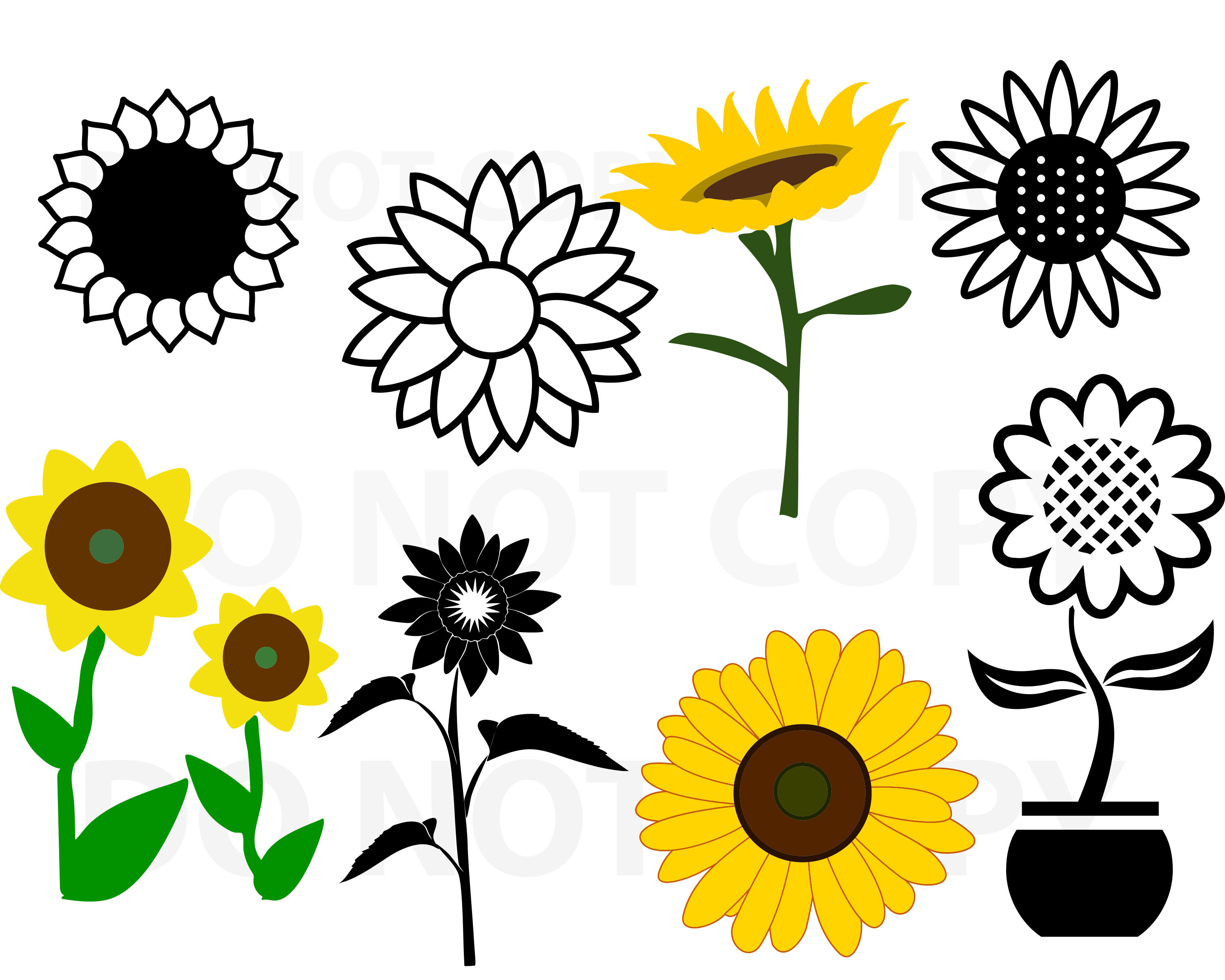 Free Free 154 Sunflower Svg Bundle SVG PNG EPS DXF File