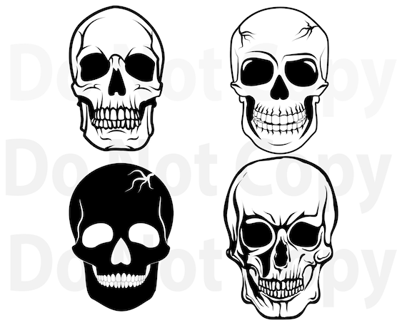 Download Download Free Svg Skull for Cricut, Silhouette, Brother ...