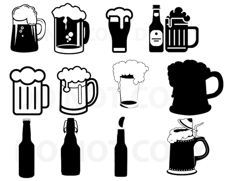 Download Beer SVG Bundle Beer Mug Vector Svg file for cricut Design ...
