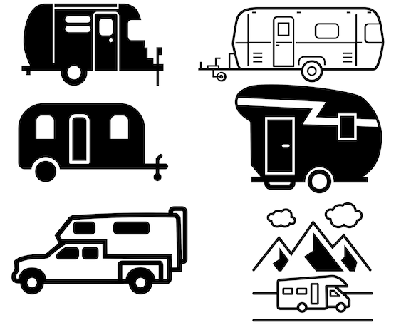 Download Camper Svg Bundle Mobile Home Vector Camper Svg File For Etsy