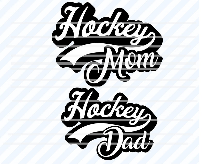 Download Hockey Mom SVG Bundle Hockey Dad SVG Files for cricut ...