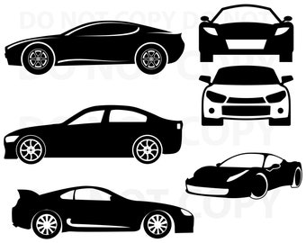 Sports Car SVG Bundle, Cars Svg file for cricut, Design Elements, Sport Car Vector image, clip art Car png, dxf, esp race car svg, Driving