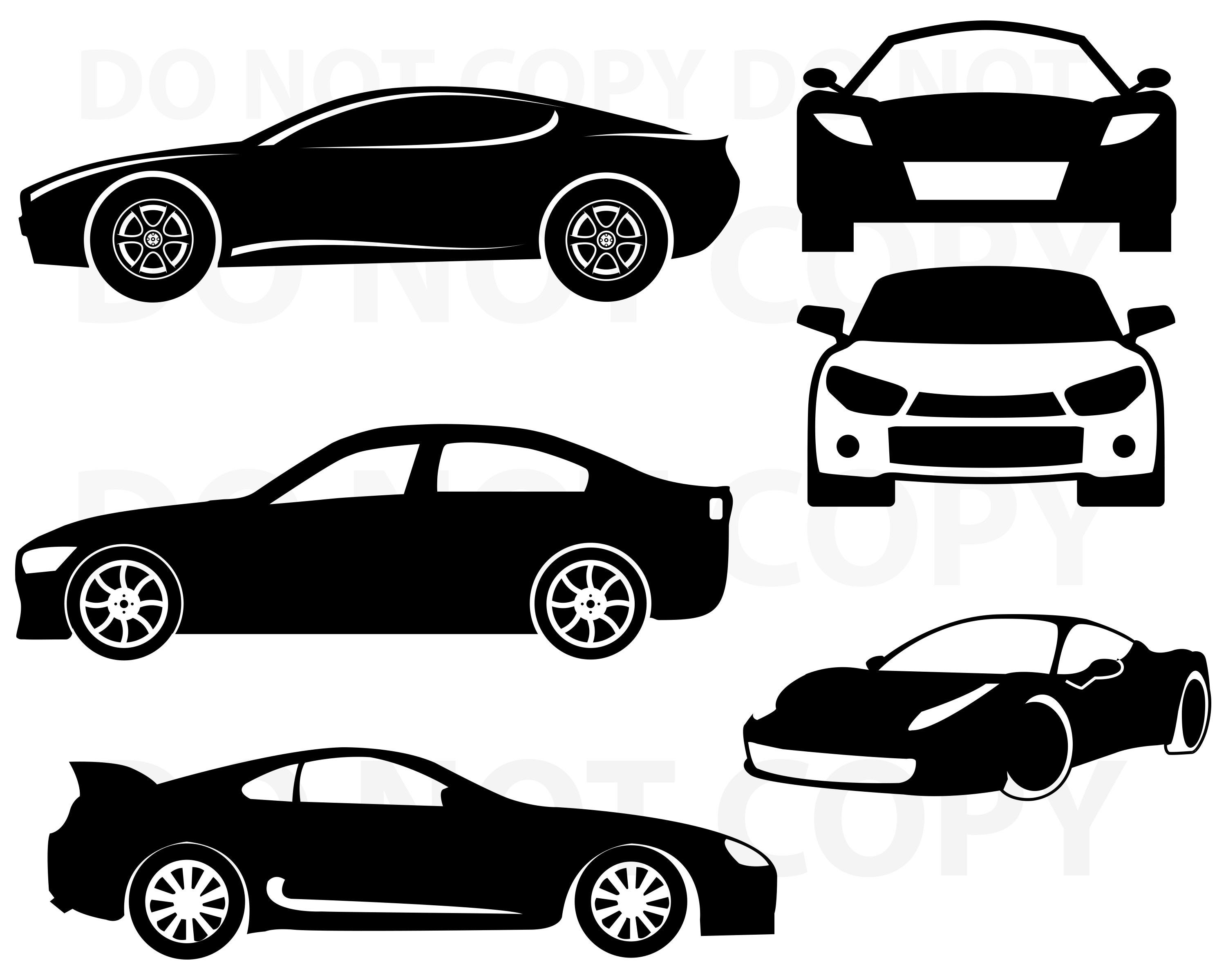 Sports Car SVG Bundle, Cars Svg File for Cricut, Design Elements