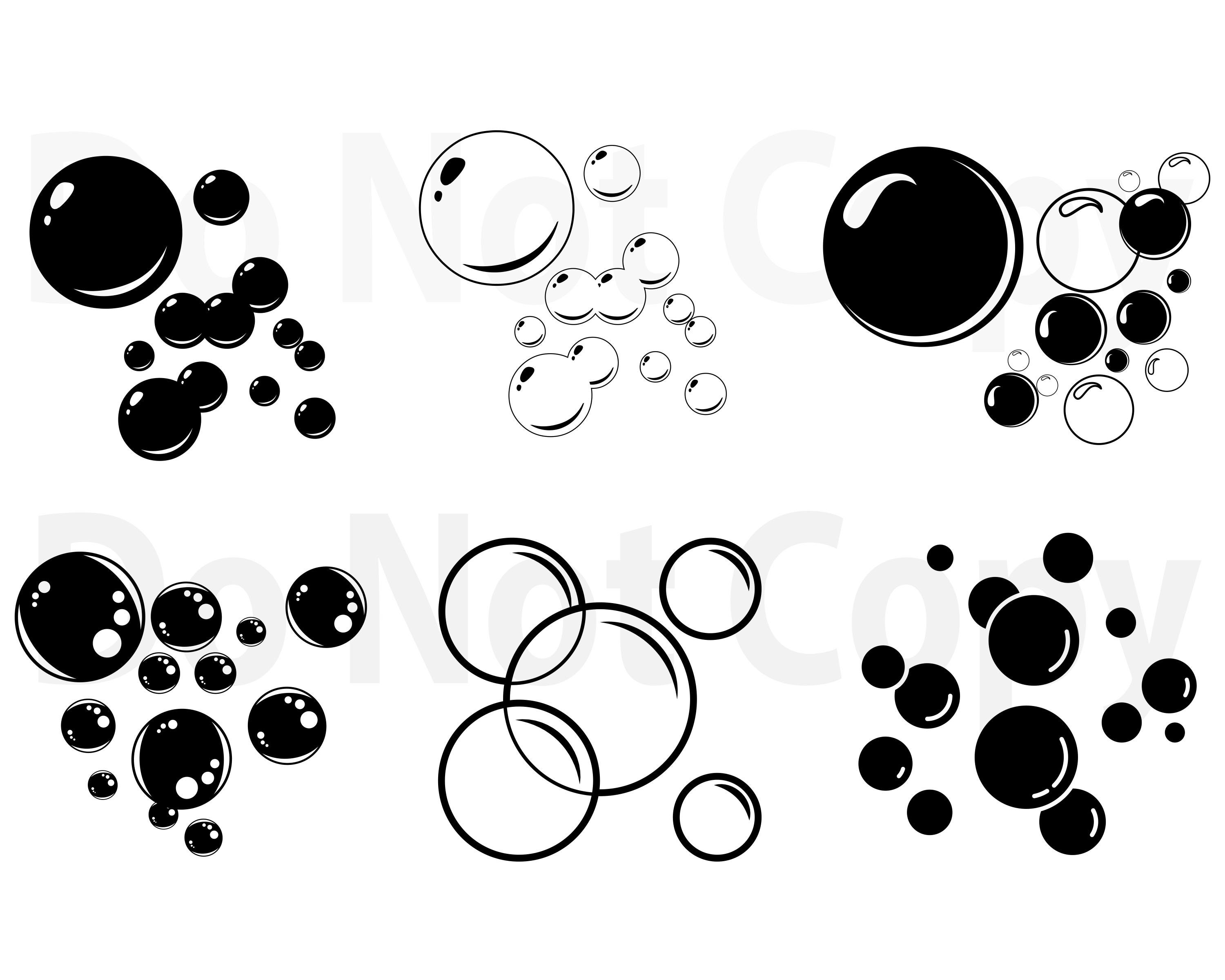 Download Soap Bubbles SVG Bundle Bubbles Vector Svg file for cricut ...