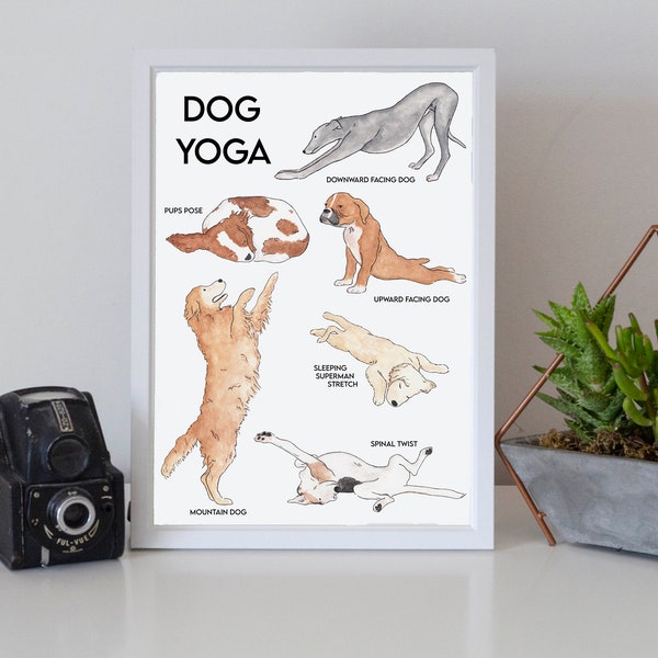 Yoga Poster - Etsy UK