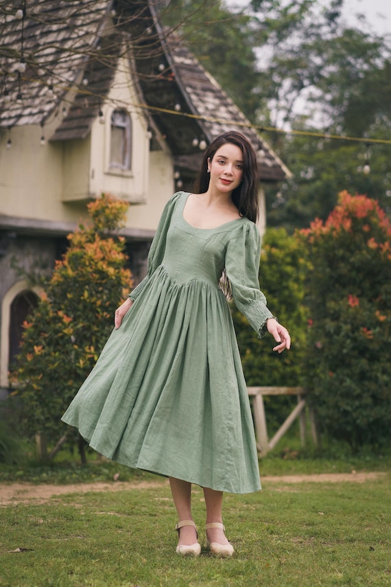 green maxi dress spring Sage Green Criss Cross Satin Maxi Dress Medium main image 1