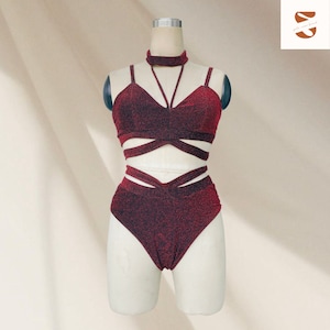 Custom Made Shimmy Pole Dance Outfit