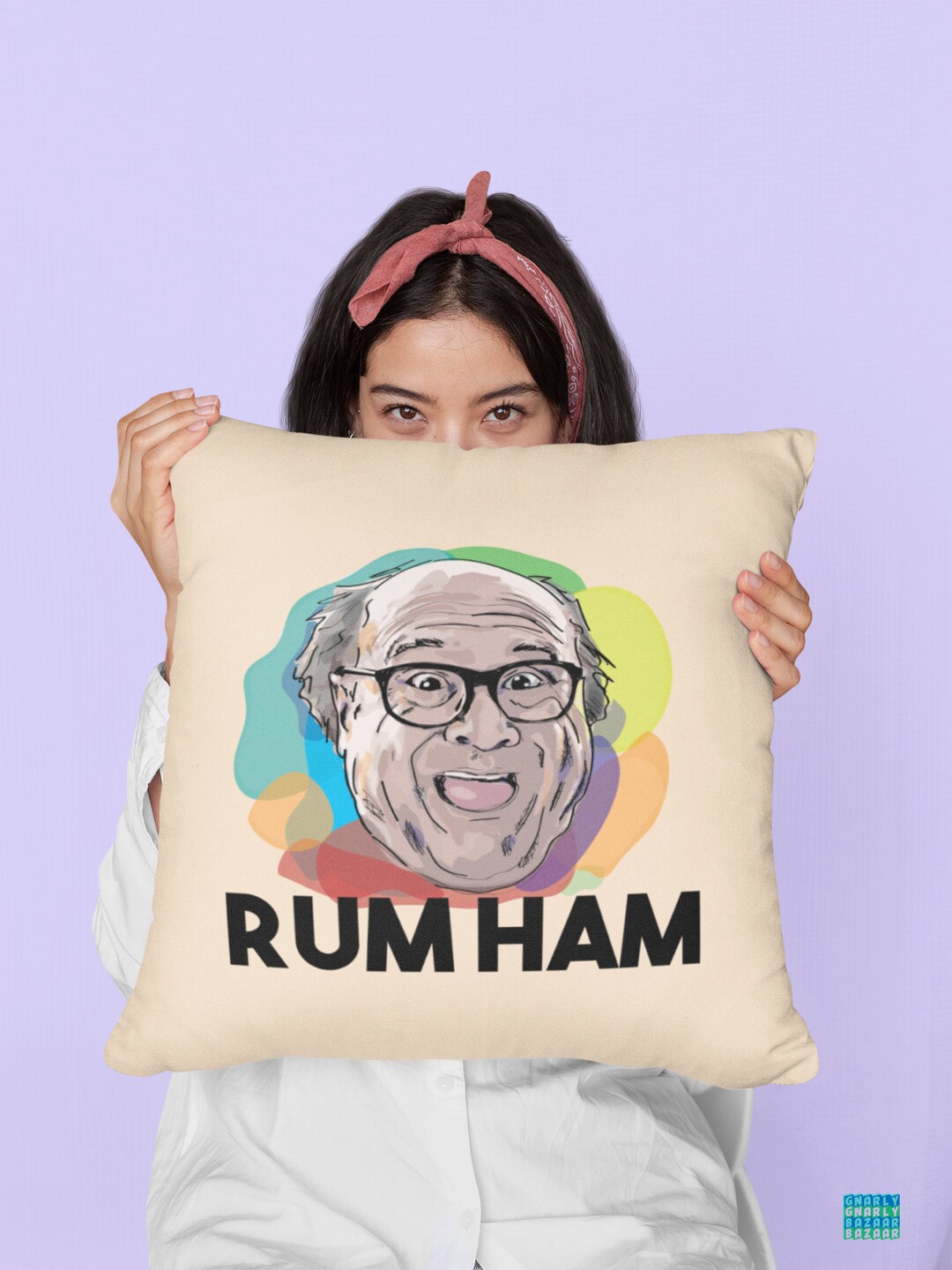 Danny Devito Frank Reynolds Rum Ham Cushion Cover Always Sunny Etsy