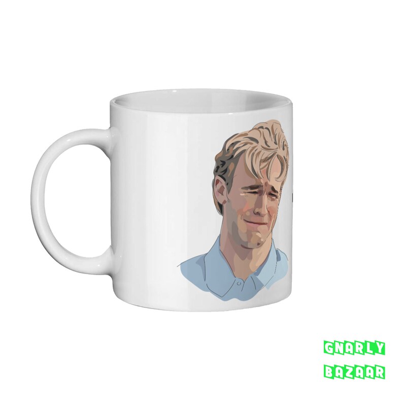 Dawson Crying Dawson's Creek Cryface You're Leaving Quote Funny Mug Gift image 3