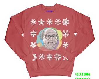 Danny Devito Always Sunny Philadelphia Christmas Jumper Art Drawing Funny Jumper Reddit Gift Etsy UK