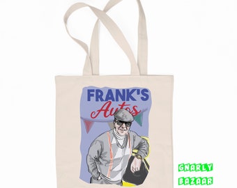 Eastenders Frank Butcher Regalo Tote Bag Secreta Santa British Soap Opera