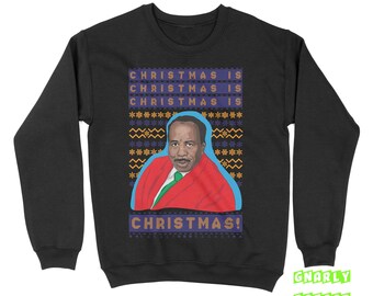 Stanley Xmas The Office Christmas Jumper Funny Festive Sweatshirt