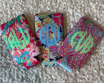 lilly pulitzer koozie