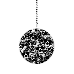 Abstract Skulls Fan Pull / Light Pull
