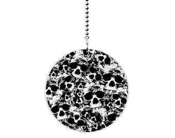Abstract Skulls Fan Pull / Light Pull