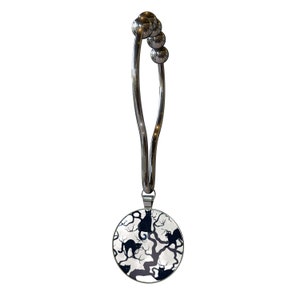 Set of 12 Cat Tree Moon Shower Curtain Hooks