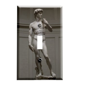 Michelangelo David Decorative Switch Plate Cover