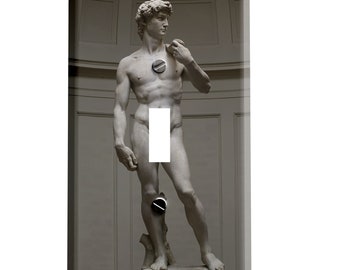 Michelangelo David Decorative Switch Plate Cover