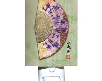 Oriental Fan Decorative Night Light