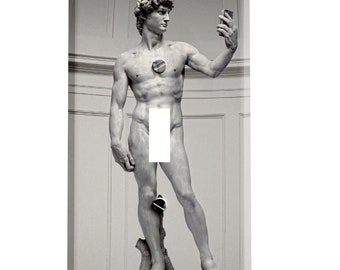 Michelangelo Seflie David Decorative Switch Plate Cover