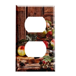 Apple Basket Decorative Outlet Cover
