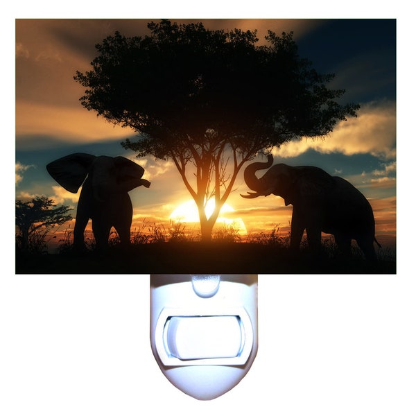 Elephant Tree Hill Decorative Night Light